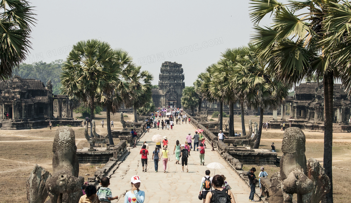 旅游观光客图片