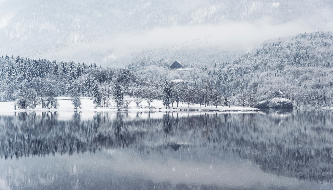 下雪雪景图片