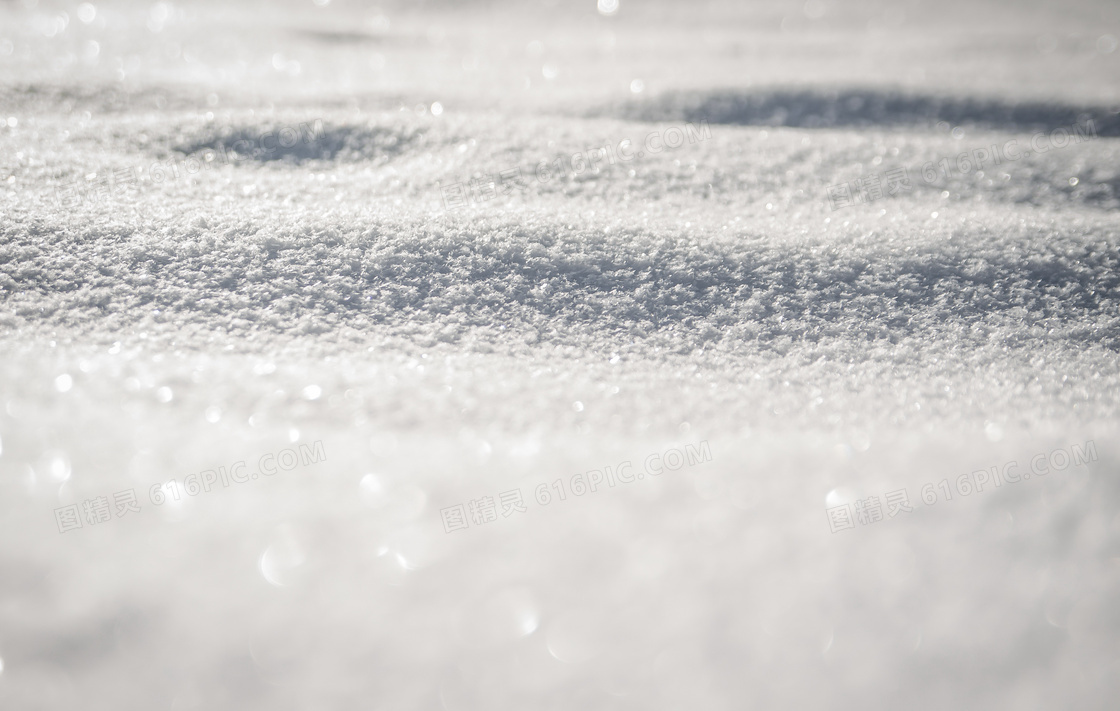 冬日雪地背景图片