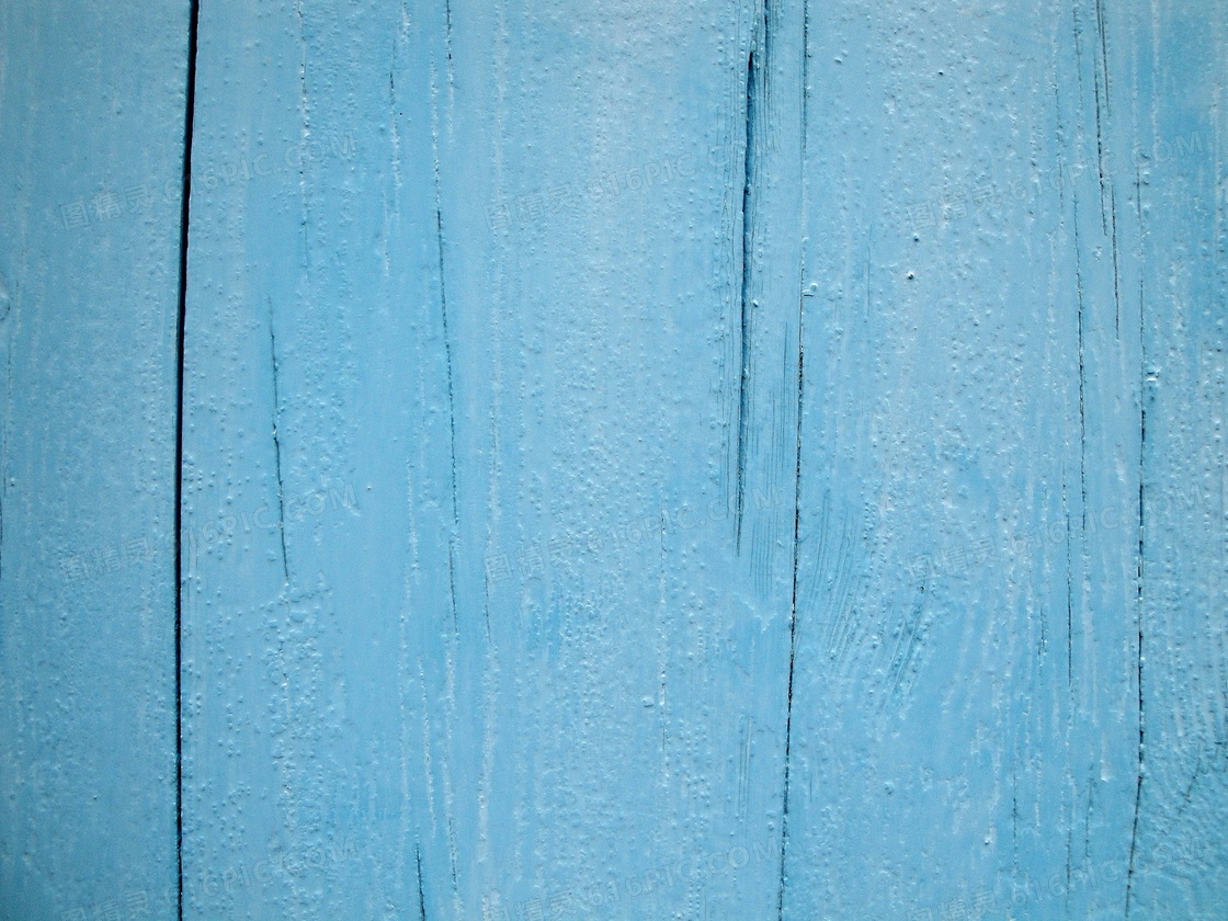 蓝色涂漆木纹背景图片