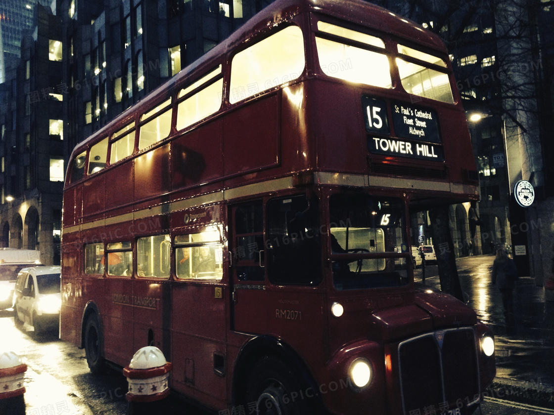 英国伦敦巴士图片