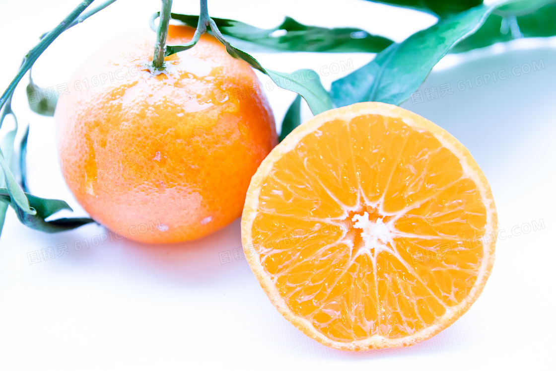 柑橘橙水果图片