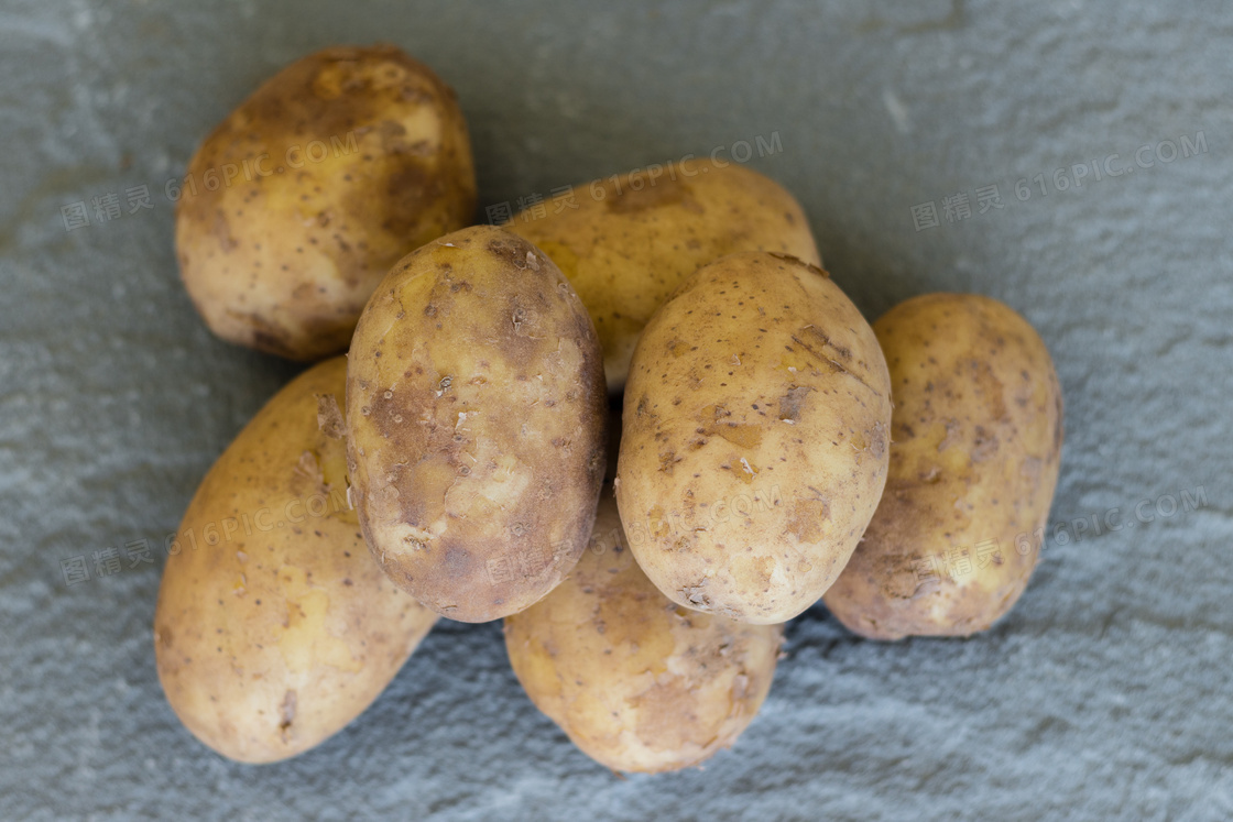 生土豆蔬菜图片