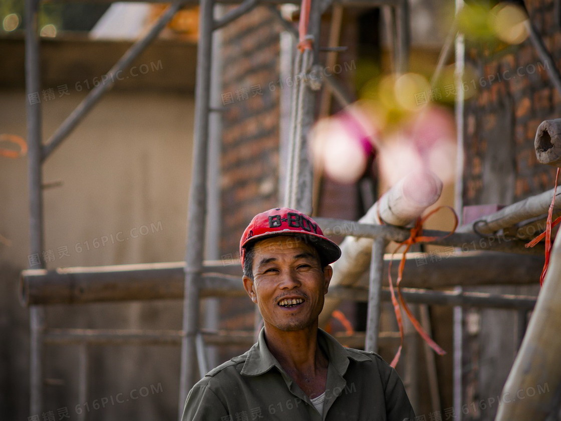 工地建筑工人图片