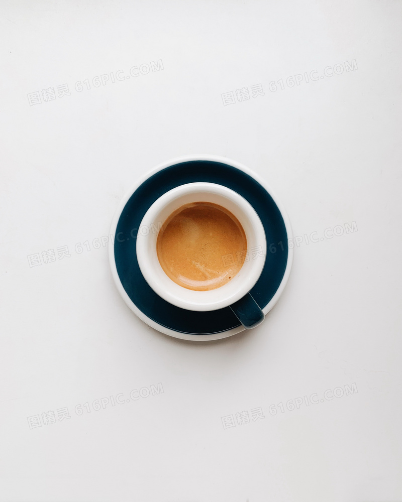 一杯香醇速溶咖啡图片