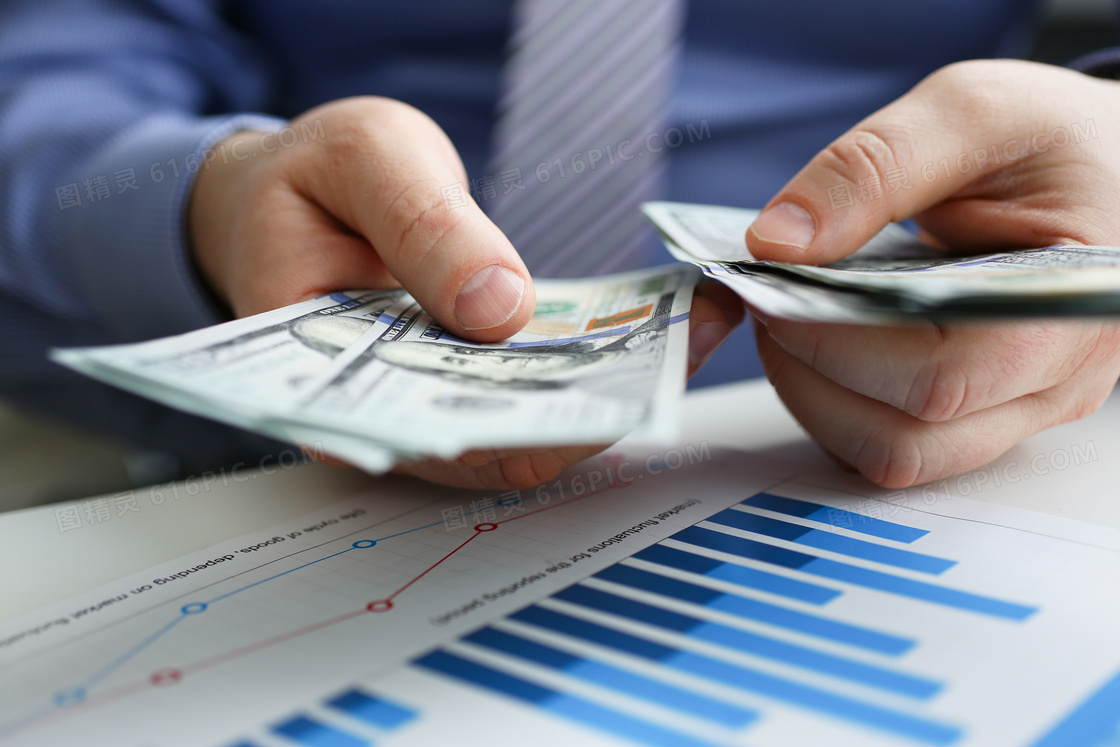 手拿着美元钞票的商务人物高清jpg图片免费下载_编号vo3hrewqv_图精灵