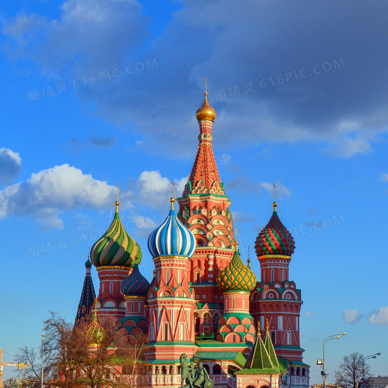 莫斯科圣母大教堂风光摄影高清图片