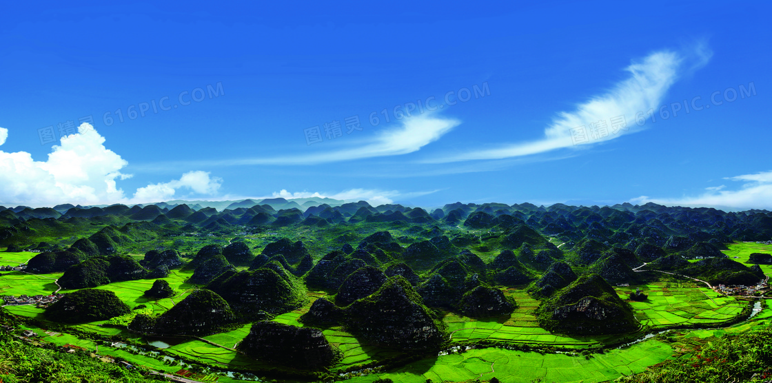 贵州万峰林旅游风光摄影图片