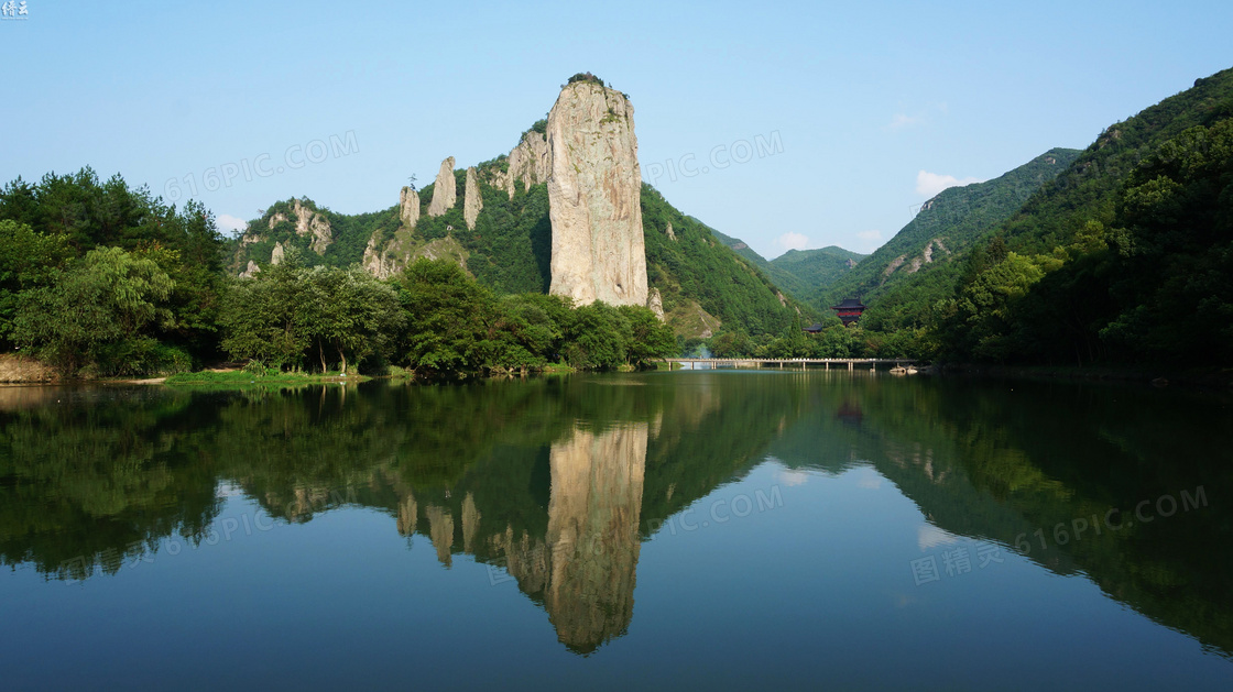 麗水縉雲仙都風景區攝影圖片