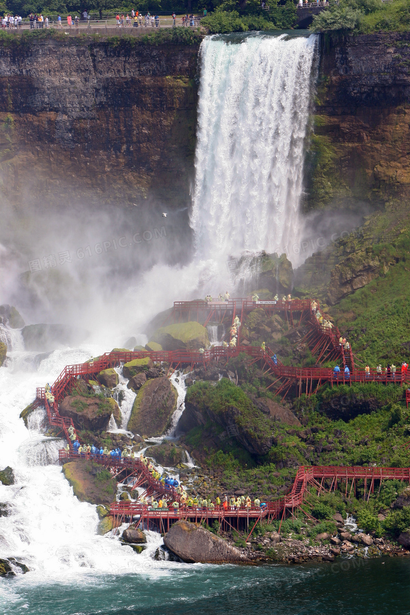 大瀑布旅游景点风光摄影高清图片
