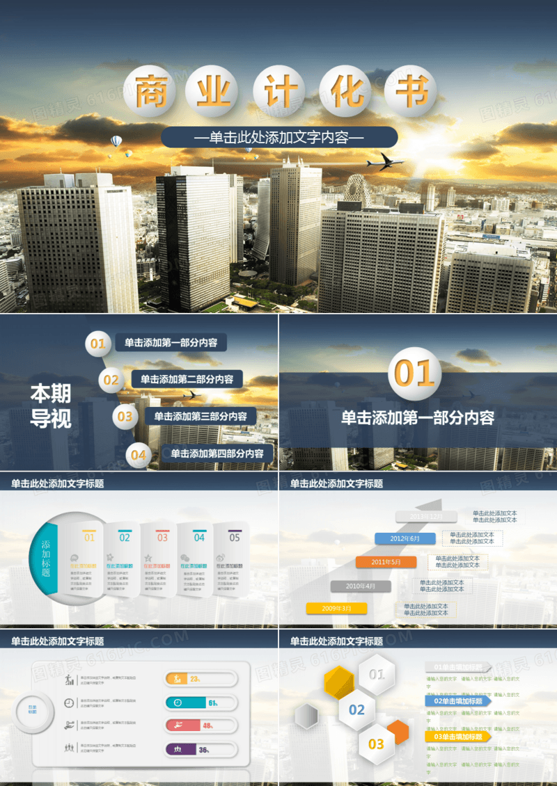 创业融资商业计划书ppt模板