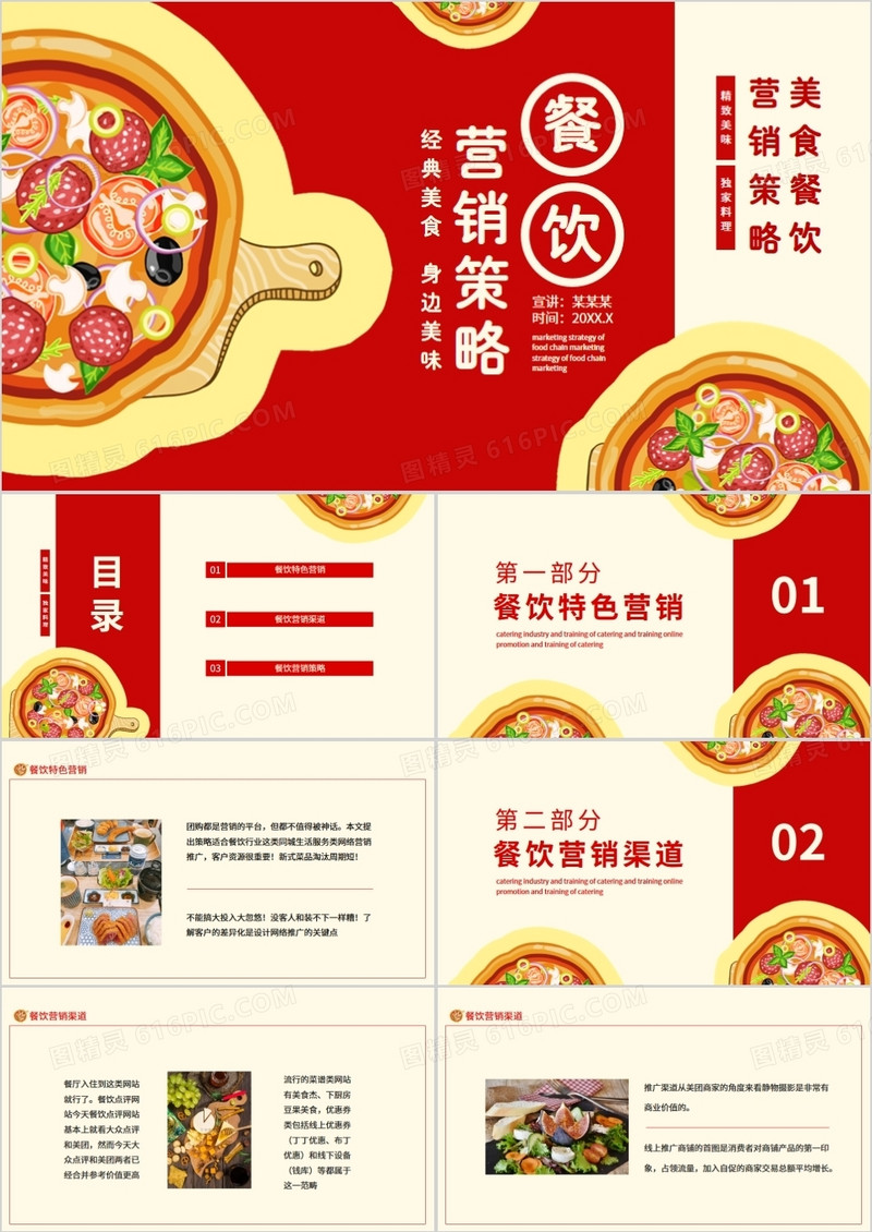 餐饮连锁营销策略动态PPT