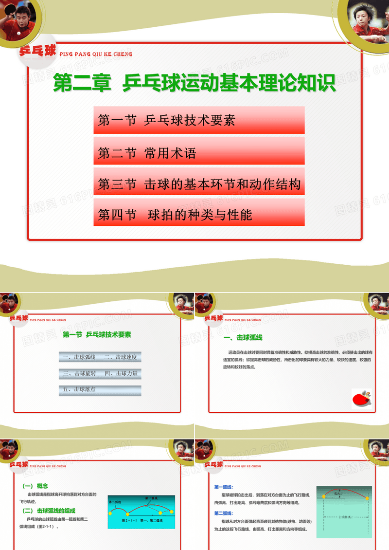 乒乓球运动基本理论知识