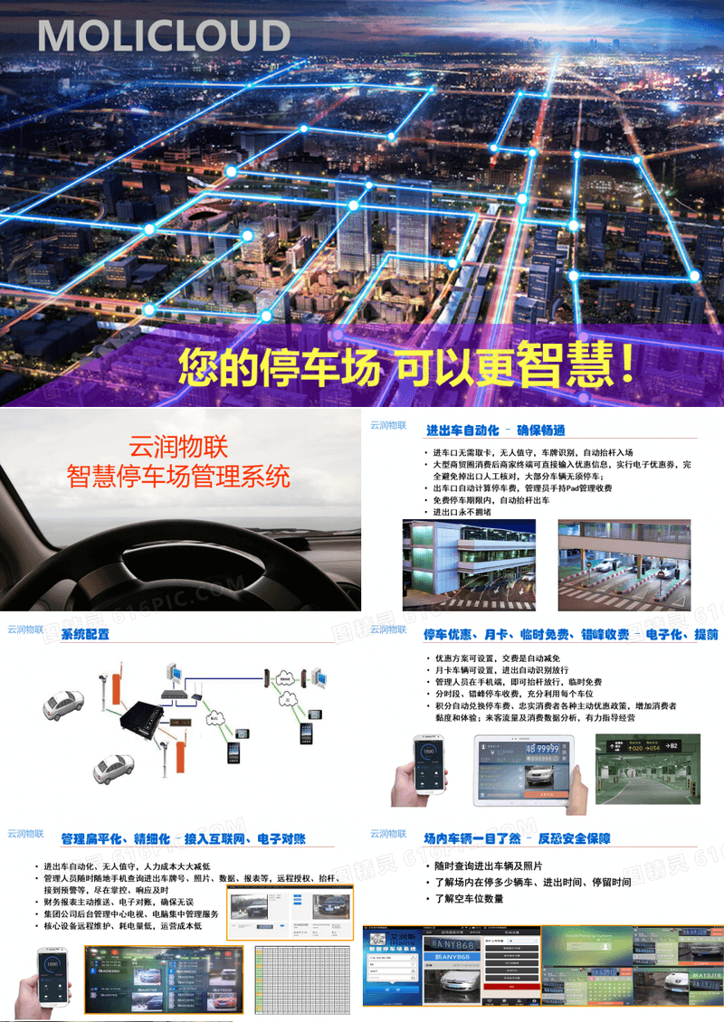 云润物联智慧停车场管理系统