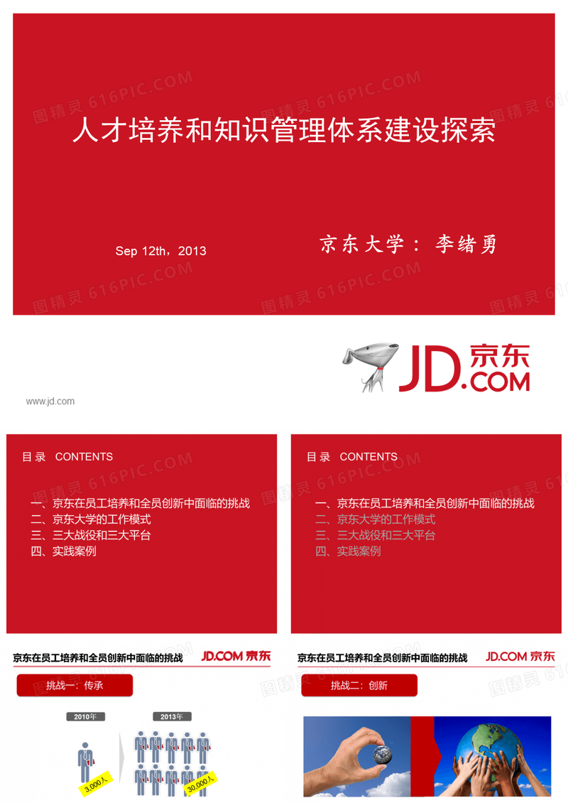李绪勇：京东大学人才培养和KM体系建设探索ppt课件