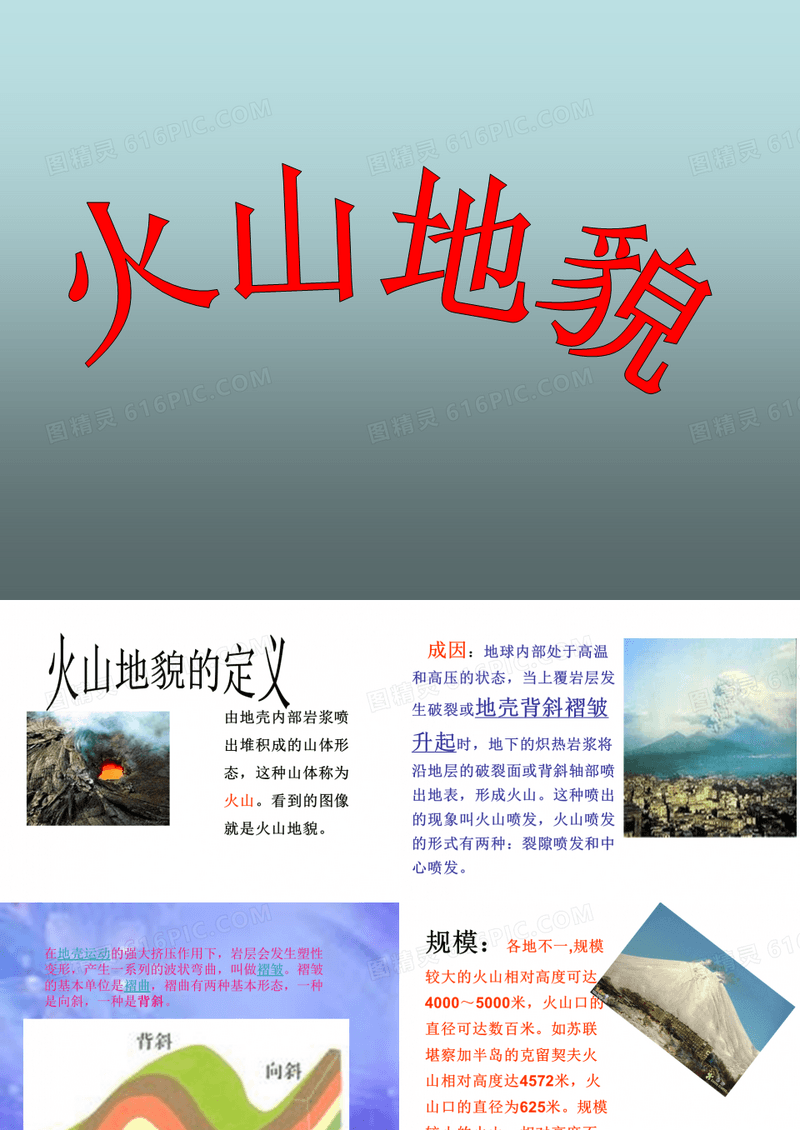 火山地貌