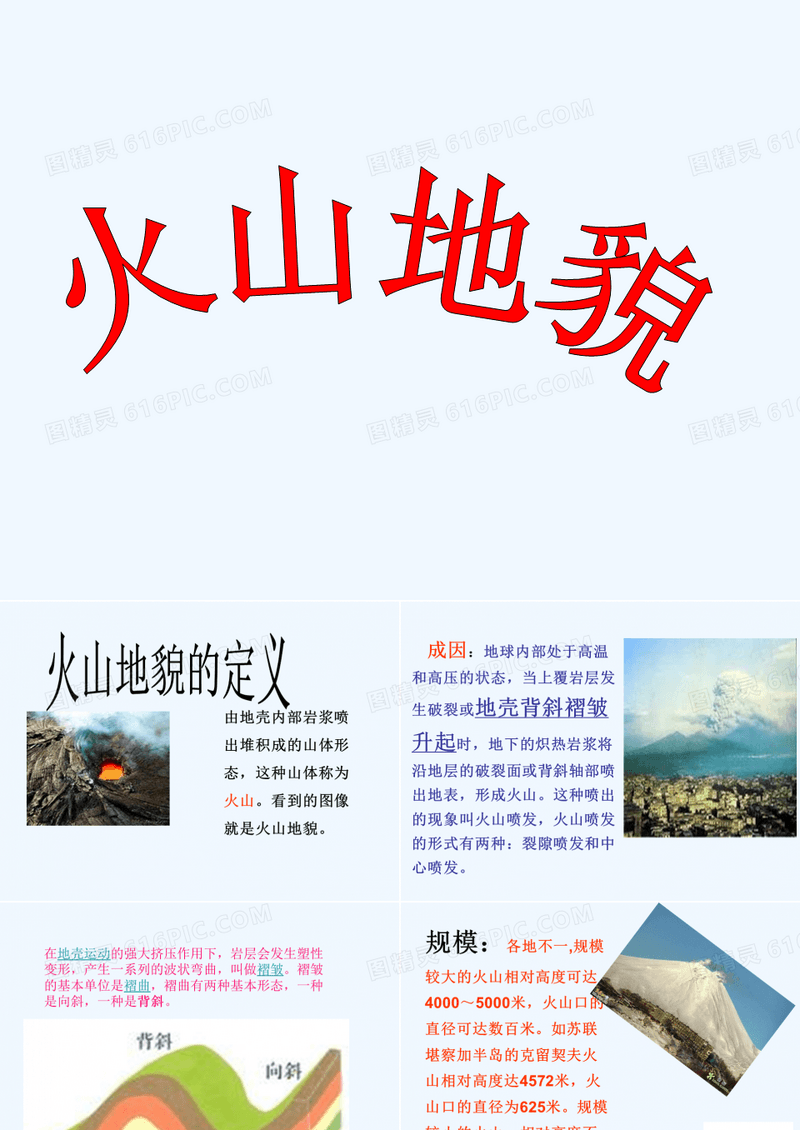 火山地貌