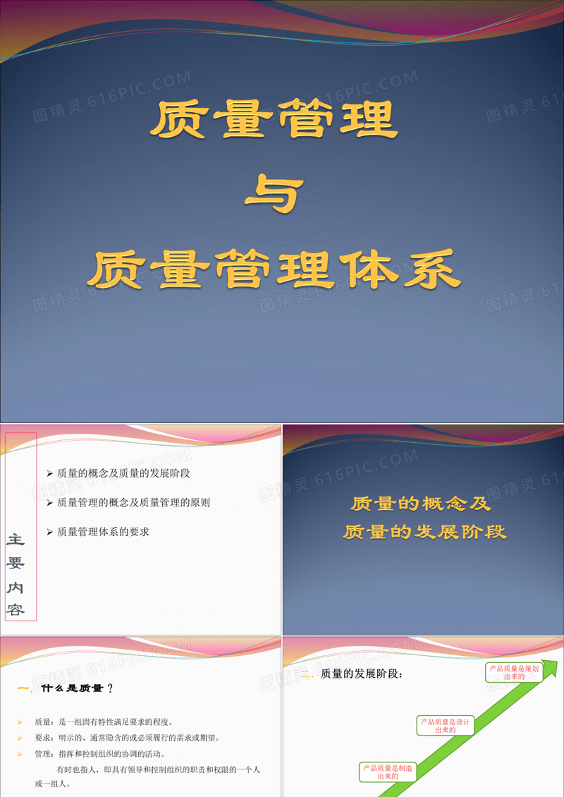 质量管理与质量管理体系培训自己