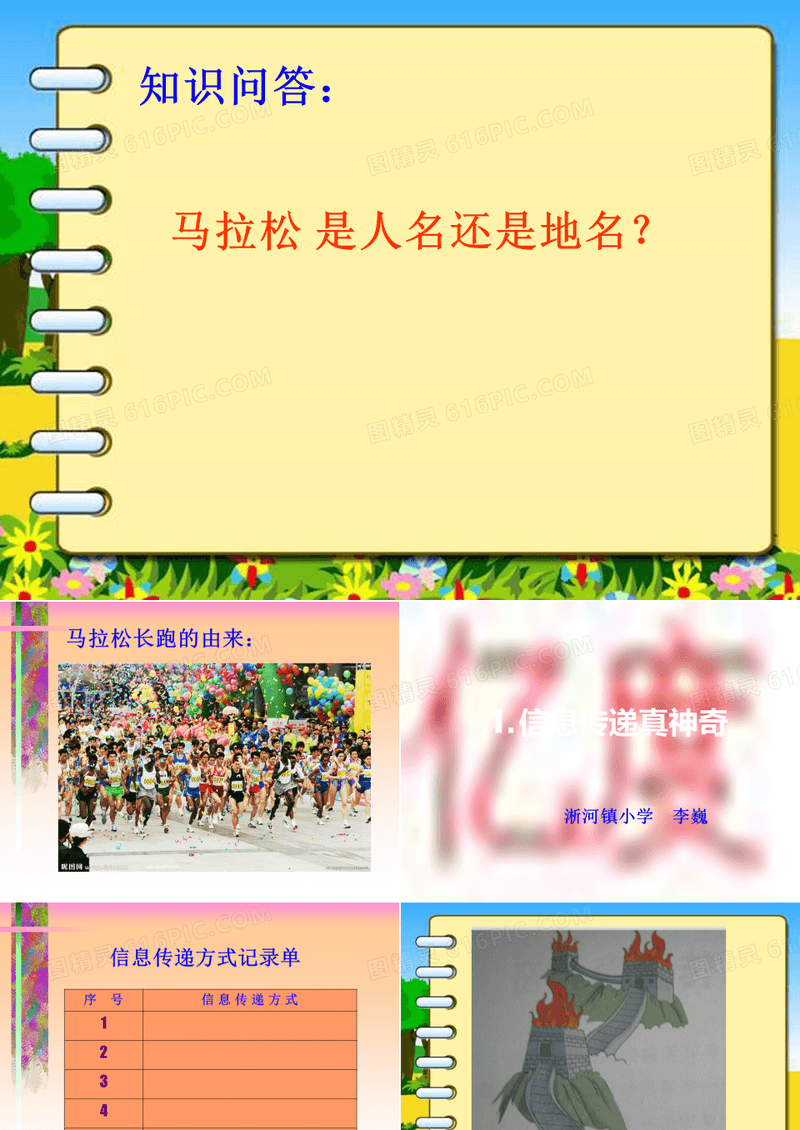 小学五年级信息技术PPT《信息传递真神奇》课件.ppt