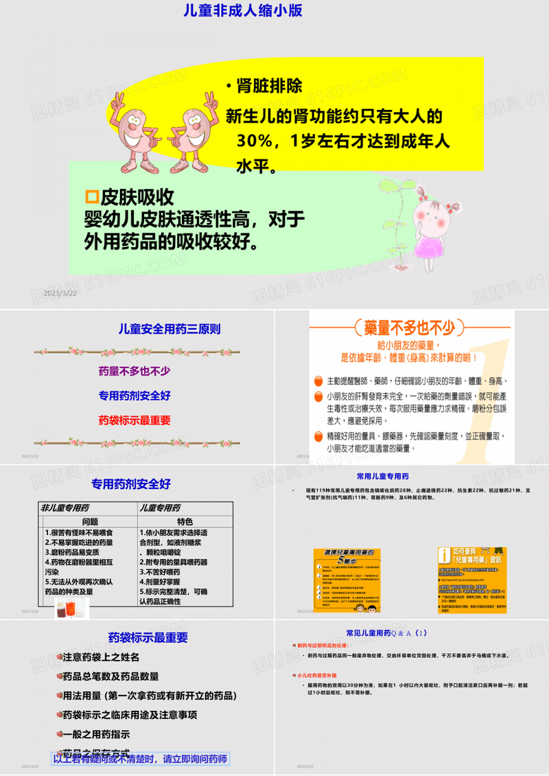 儿童用药安全讲座系列