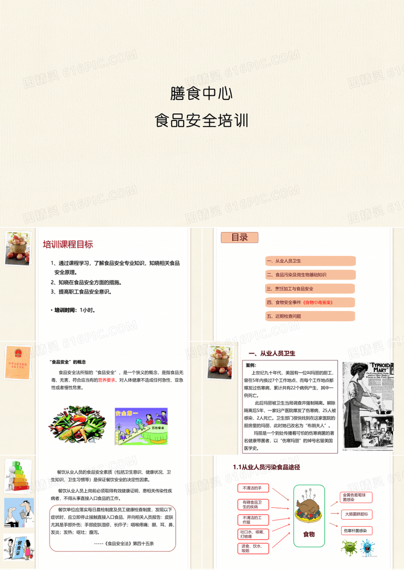 食堂食品安全培训