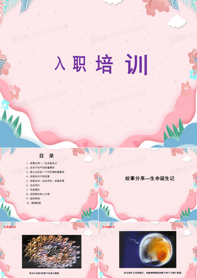 分享月子中心月嫂入职培训课件