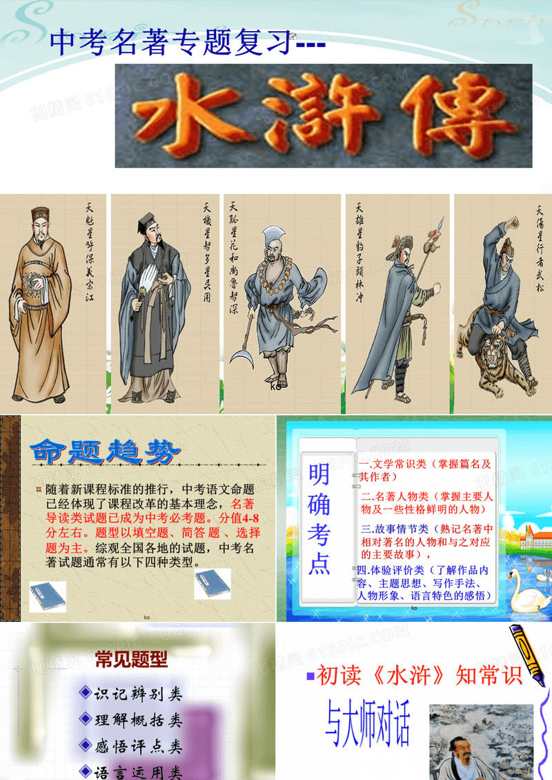 《水浒传专题》复习培训课件.ppt