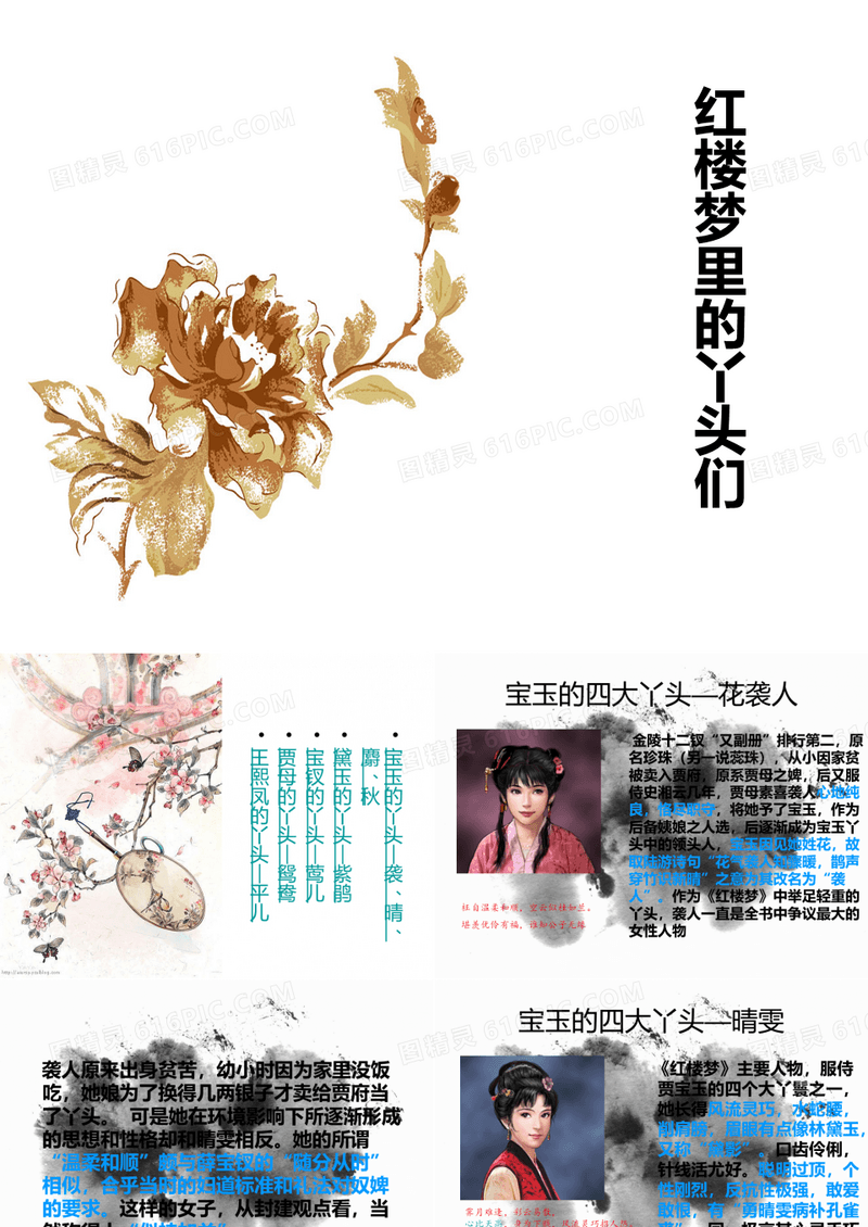 红楼梦的丫头们解读