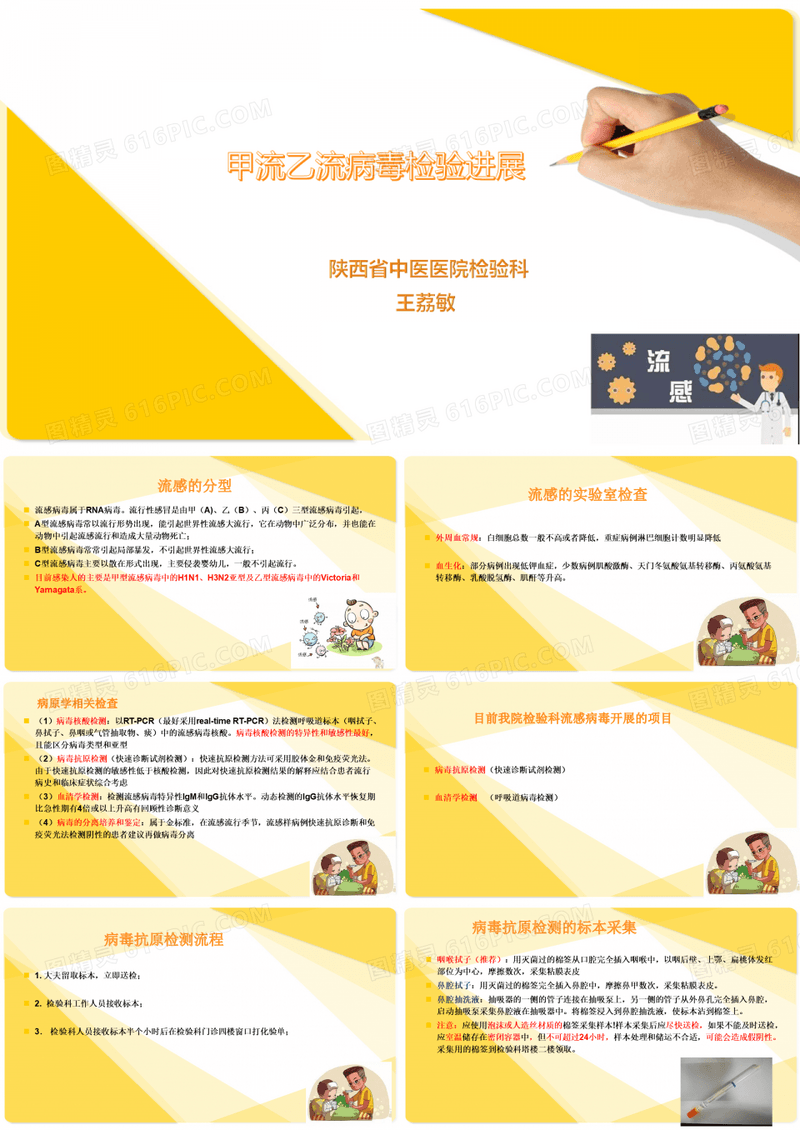 甲流乙流病毒检测进展