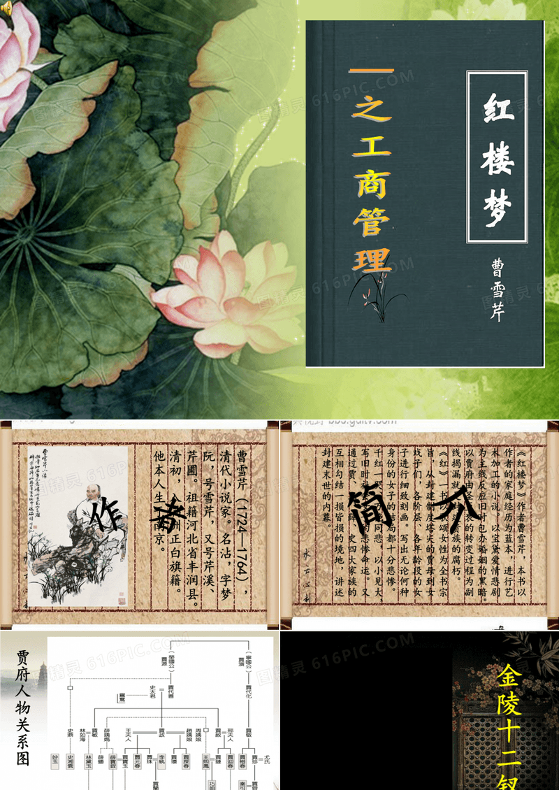 红楼梦之工商管理