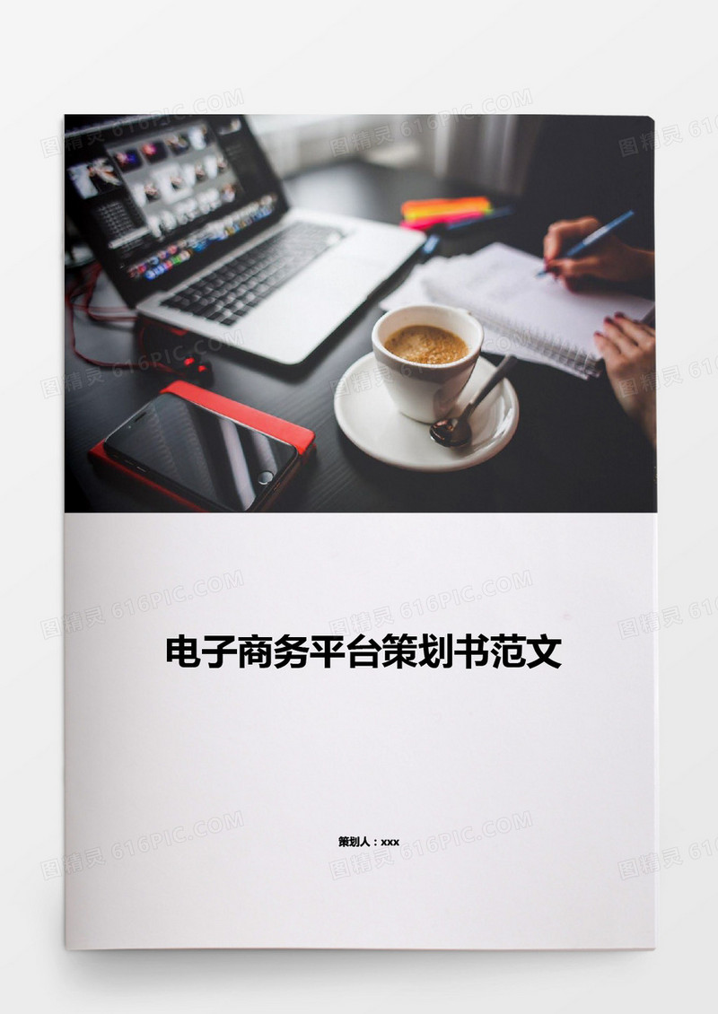电子商务平台策划书范文word模板