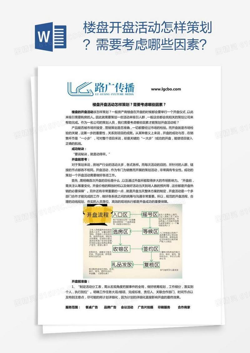 楼盘开盘活动怎样策划？需要考虑哪些因素？