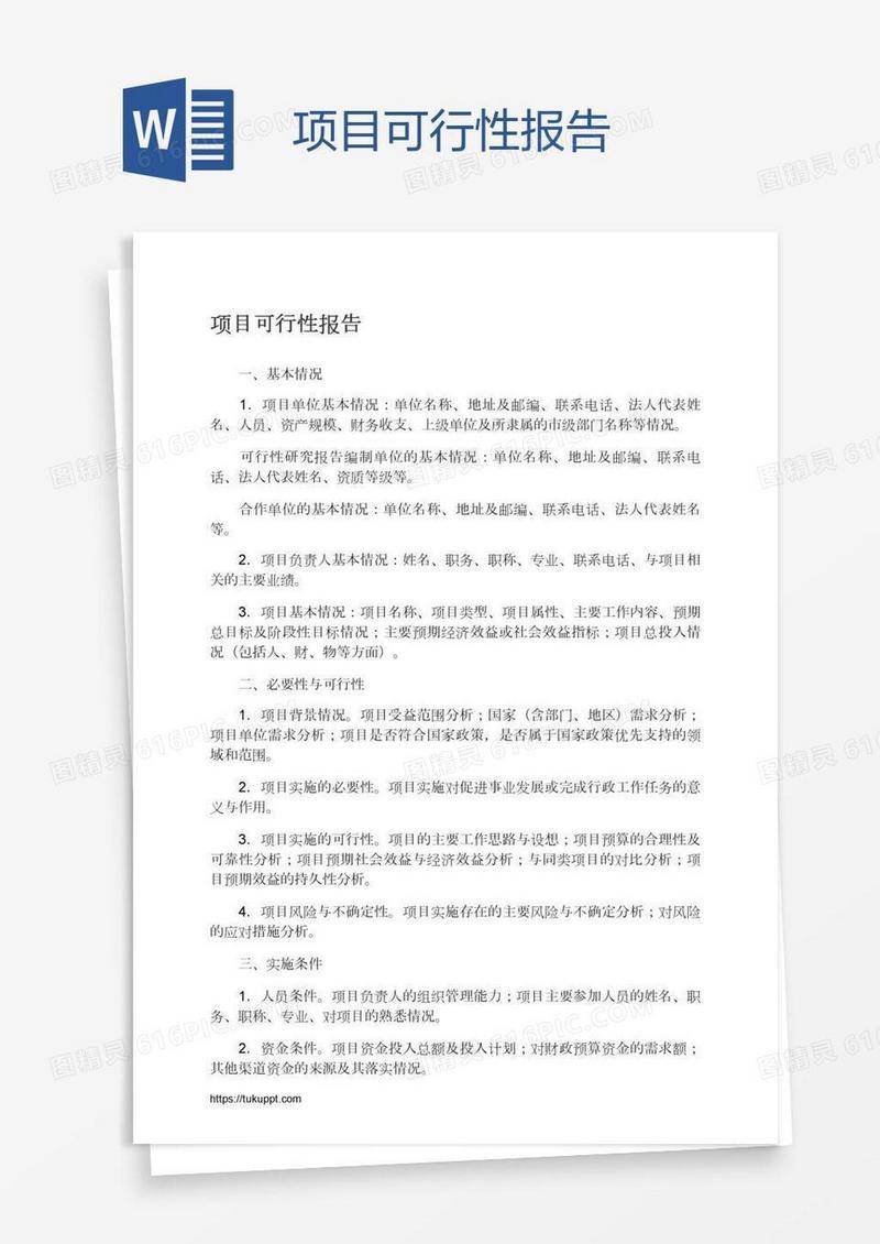 项目可行性报告