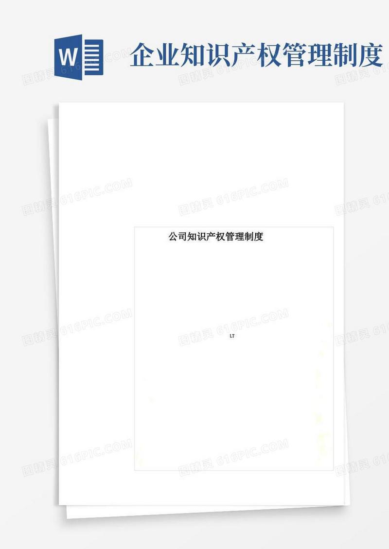 公司知识产权管理制度_New