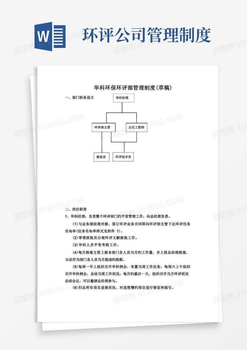 方便的环评管理制度