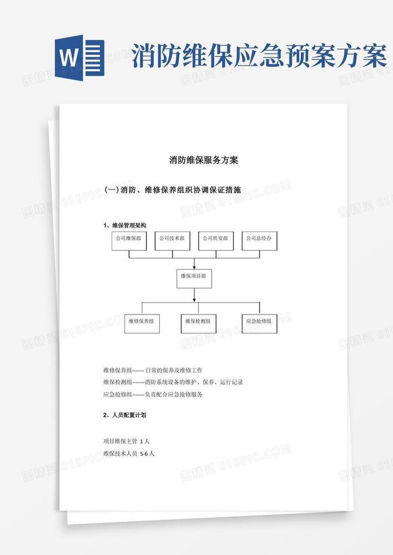 方便的消防维保服务方案