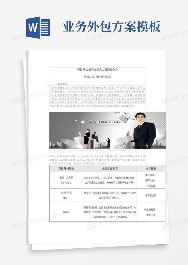 好用的岗位外包解决方案