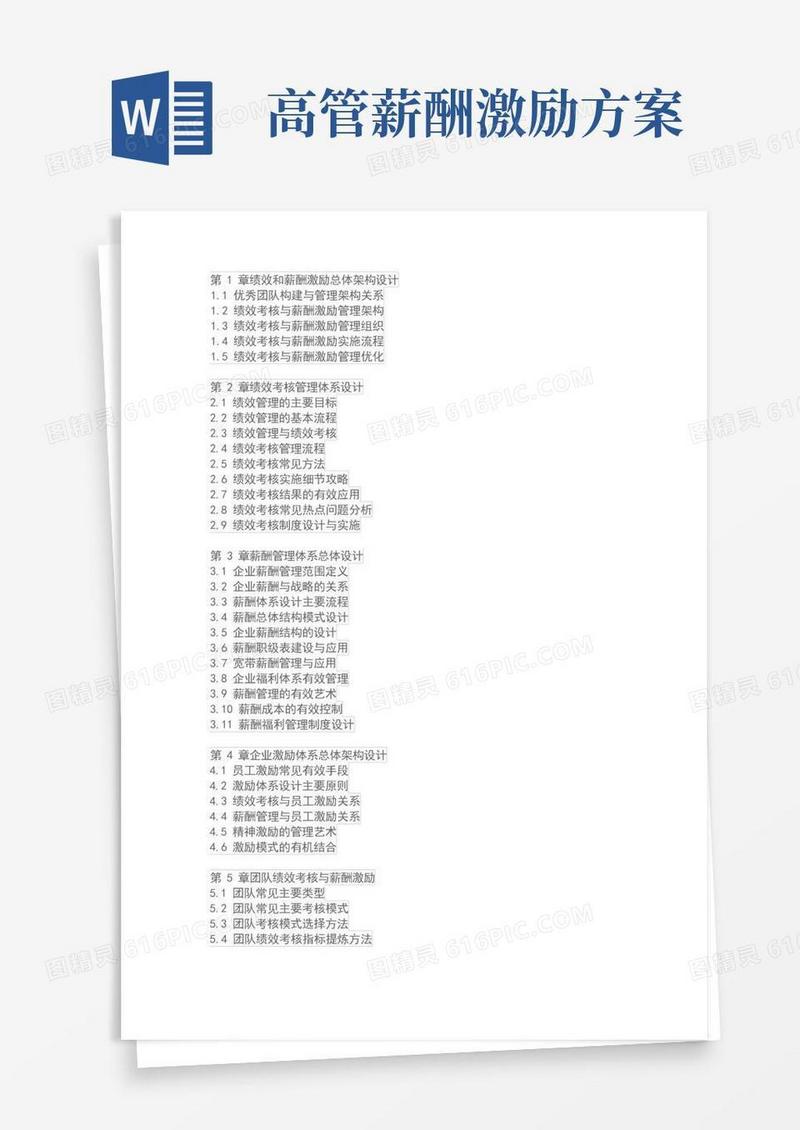 通用版绩效考核与薪酬激励整体解决方案