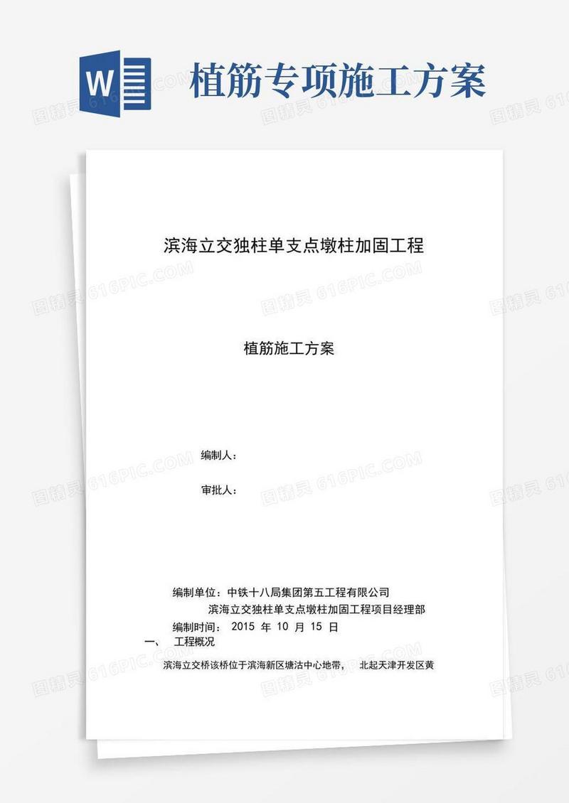 (完整版)植筋专项施工方案