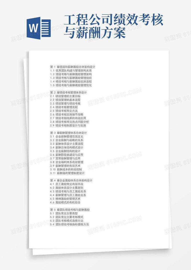 绩效考核与薪酬激励整体解决方案