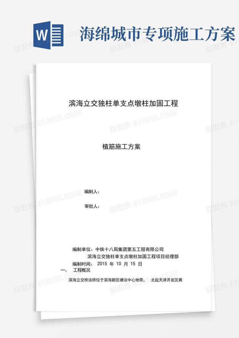 (完整版)植筋专项施工方案