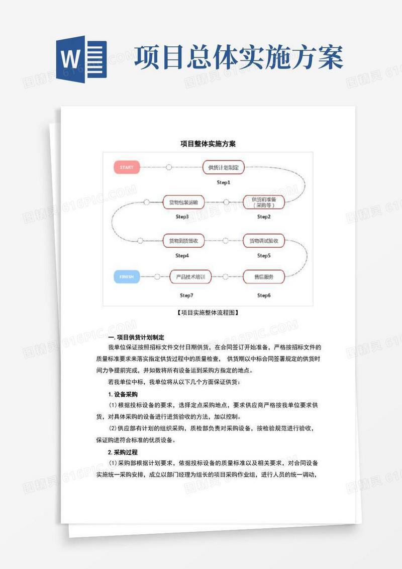 项目整体实施方案