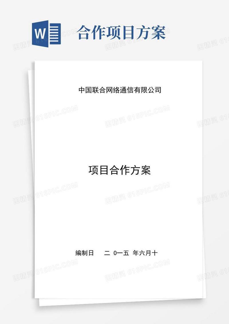 (完整版)项目合作方案
