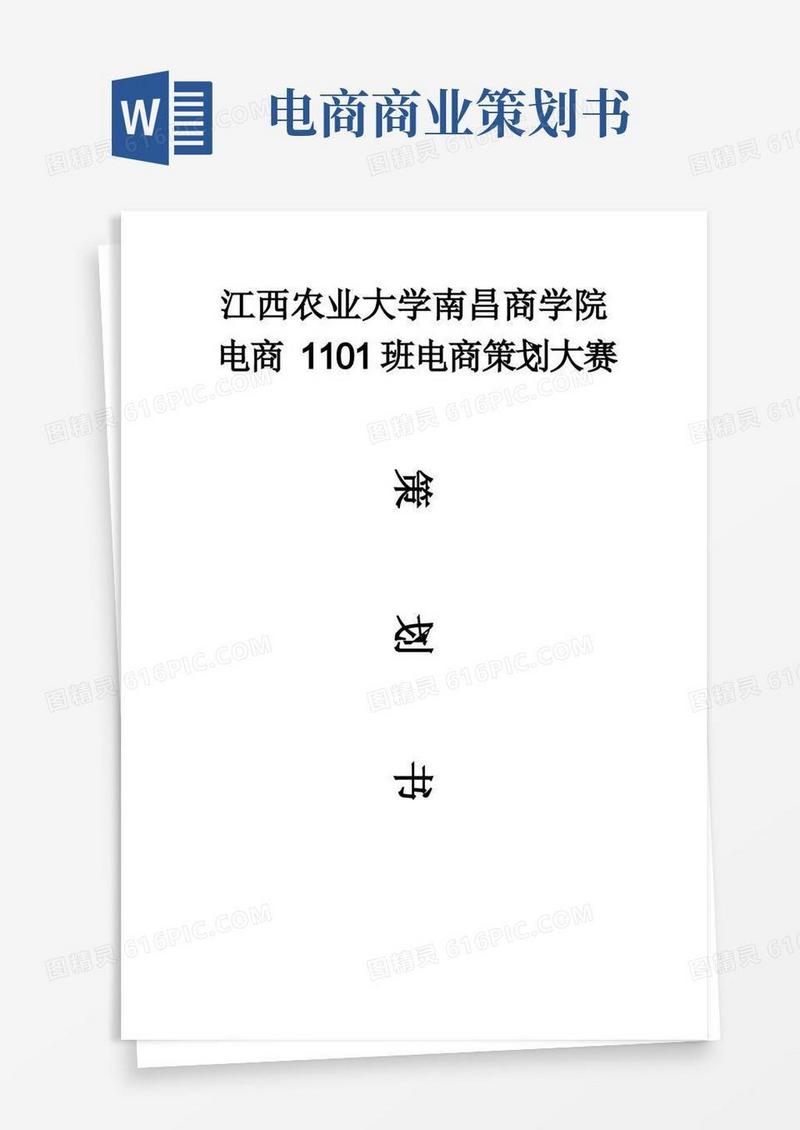 电商策划书