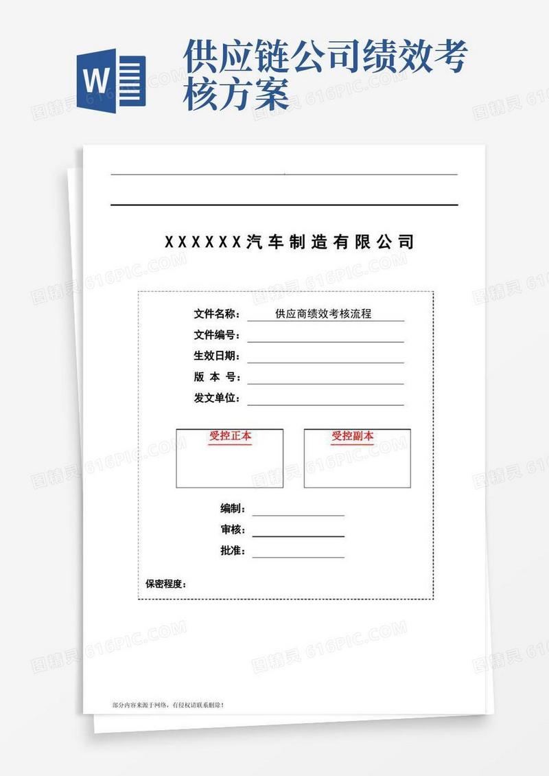 供应商绩效考核流程