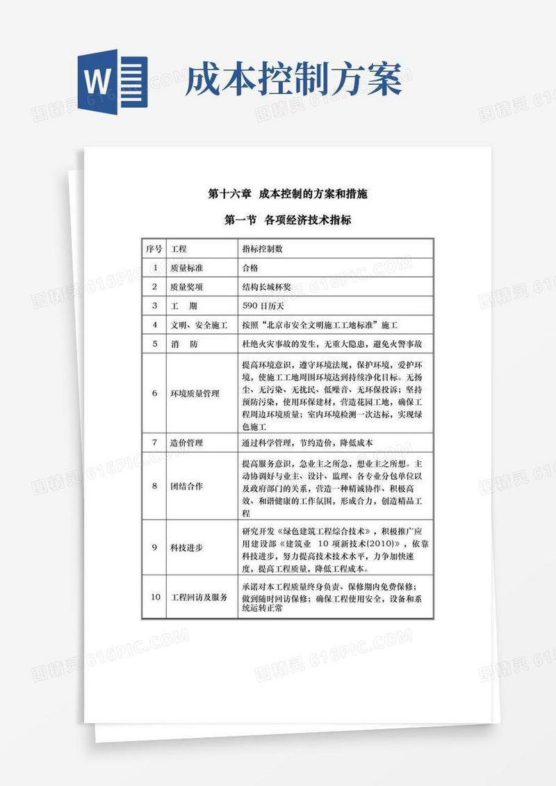 公司企业成本控制的方案和措施方案