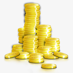 硬币钱黄金Treasure-Gold-Coins