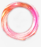 粉色圆环