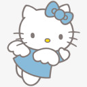 天使造型Hello Kitty猫图标
