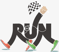 创意艺术字RUN